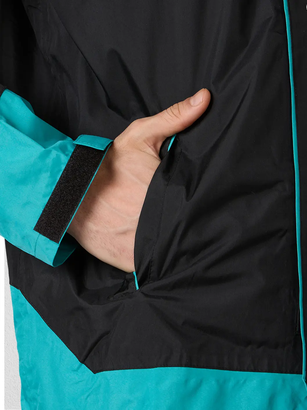 Black & Sky Blue